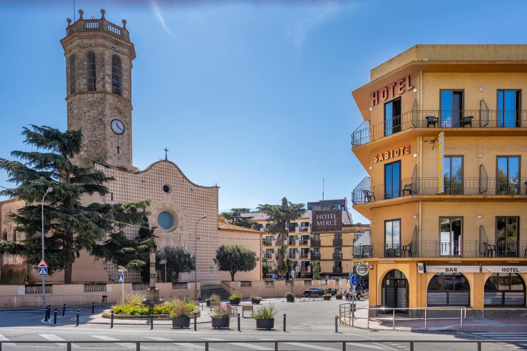 Hotel Sabiote Pineda de Mar Exteriör bild