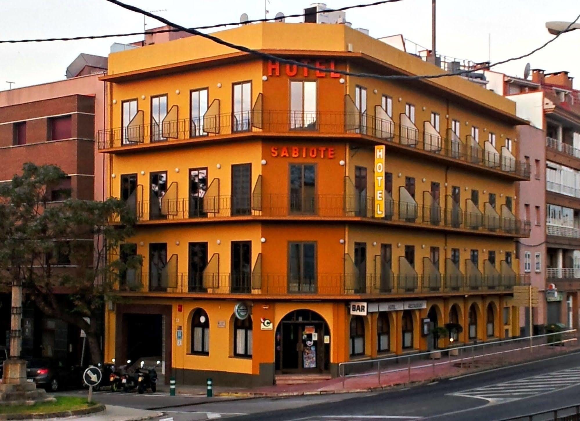 Hotel Sabiote Pineda de Mar Exteriör bild
